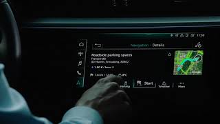 How to find parking spaces with Audi connect | Audi Explanatory Video