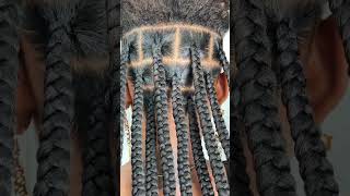 How long box braids is easily made #howto #locs #hairstyles #braids #salon #hair #locs #shorts