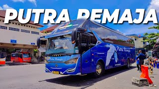 KEBERANGKATAN BUS PUTRA REMAJA DARI TERMINAL GIWANGAN