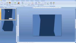 Powerpoint 2007 : Comment faire un écran fragmenté sur Powerpoint en moins de 4 min.