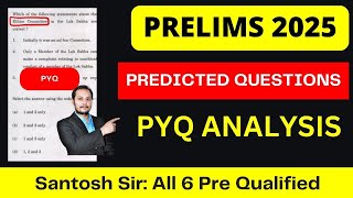 MOST IMPORTANT TOPICS FOR UPSC PRELIMS 2025