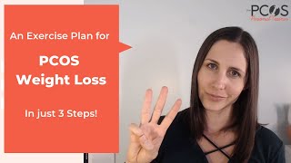 PCOS Exercise Plan for Weightloss (just 3 steps!)