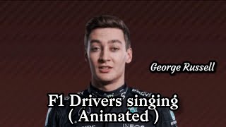 F1 Drivers singing ( Animated )