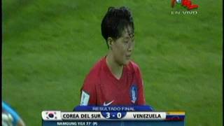 Corea del Sur doblegó a la Vinotinto