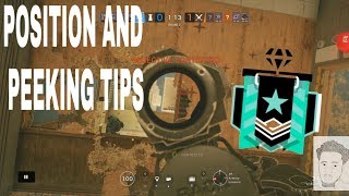 Rainbow 6 Siege Peek tips to reach diamond or PLATiNUM (ATLEAST)