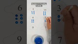 Numbers & Counting Raindrops Activity | Educational Videos for Children | Learning Activity