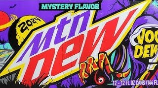 IT TASTE LIKE......... // THE MTN DEW VOODOO (2024 EDITION!) CHUG! MYSTERY FLAVOR SODA! *Reupload*