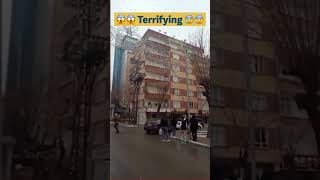 HORRIFIC & TERRIFYING! | Turkey Aftermath Of Doublet Earthquakes 😱 #shorts