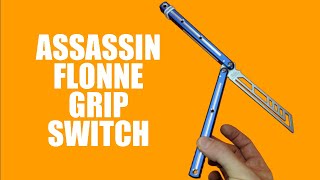 Balisong Tutorial - (Assassin Flonne Grip Switch) - Intermediate #13.5