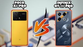 INFINIX GT 20 PRO VS POCO X6 PRO | Compare Specifications