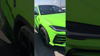 LAMBORGHINI URUS 650HP🔥 #viral #trend #car #subscribe #lamborghini #urus #green #shorts