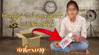 Giveaway Gift Delivered | Happy Subscriber हम खुद गए देने 🥰 #viral #trending @dsbhr-experiment