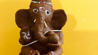 మట్టితో గణపతిని ఇలా ఈజీ గా చేసుకోవచ్చు / how to make  Ganesha at home 🙏🙏🌹