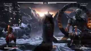 MKX: Online Matches - GunShow (Shinnok[Bone Shaper]) vs Compbros (Cassie Cage[Spec Ops])