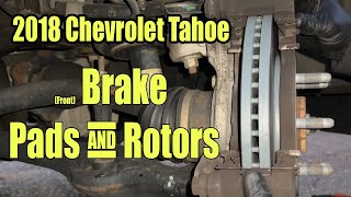 2018 Chevy Tahoe Front Brakes