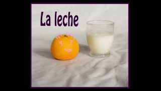 La leche - Beginning Spanish Sight Word Practice