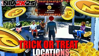 NBA 2K25 FREE VC, BOOST, CLOTHING | ALL TRICK or TREAT LOCATIONS IN NBA 2K25