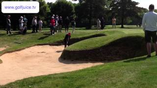 Cabrera-Bello Bunker Shot - (slow motion)