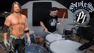 WWE AJ Styles Theme Song Phenomenal Drum Cover REVISITED