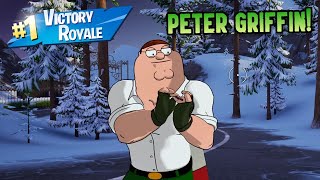 PETER GRIFFIN & OLD SNAKE Duo Win Gameplay! | Fortnite Battle Royale: Chapter 5 No Builds