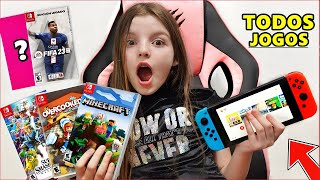 TODOS OS JOGOS DO NINTENDO SWITCH da HELENA START 🎮 - Helena Start Games