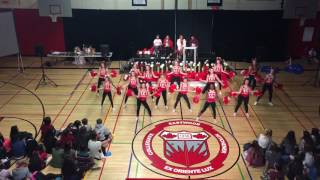 ECI Cheerleaders - June 2016 Recognition Assembly | Charlotte Kingston