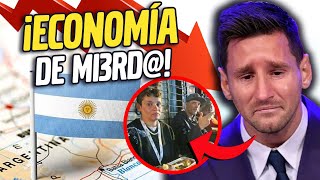 ¡La PEOR ECONOMIA!😢 ¡Como Argentina llego a ser el PAIS MAS POBRE!