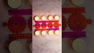 How to use Rangoli Stencil 💕🧡Rangoli tools #rangoli #rangolidesigns #youtubeshorts #easyrangoli