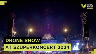 Szuperkoncert drone show I Visual Europe Group