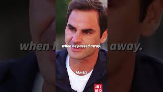 Roger Federer moved to tears while talking about his coach Peter Carter #shorts #goat #tennis