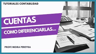 Cuentas contables #contabilidad