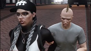 Ловлю стяжками человеков в GTA 5 RP