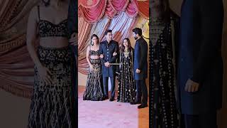 #AliaBhatt, #RanbirKapoor, #ShaheenBhatt & #AdityaRoyKapur arrive for the Sangeet of Anant & Radhika