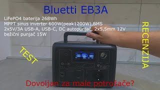 Bluetti EB3A - kratka recenzija i test - hrvatski