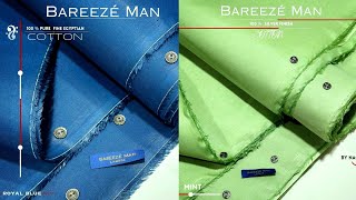 Bareeze Man Cotton || Mid summer collection || Party Wear 2024