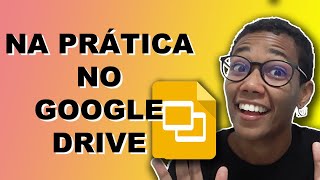 Como fazer slide no Google drive Grátis!!