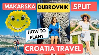 Croatia Travel|How to Plan|Split to Dubrovnik #indiansingermany #europetravel