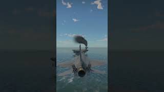 F-16A ADF successful carrier landing #warthunder