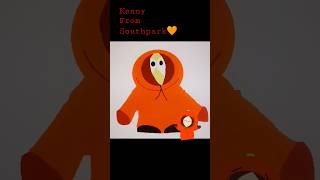 Paint Art of Kenny from southpark 🧡#paintart #cartoonlove