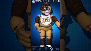 FNAF AR Chocolate Chica jumpscare and workshop animation #fnaf #shorts