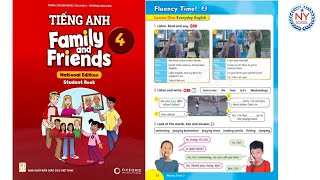 [NYSCHOOL] Page 52 & 53 - Tiếng Anh Lớp 4 - Family and Friends 4 National - FLUENCY TIME 2