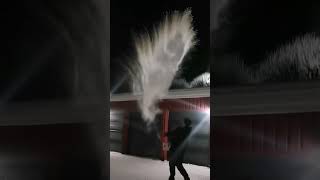 boiling water and - 23 outside you can make your own snow. #fyp #fypyoutube #fypシ #fypシ゚viral