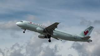 Air Canada Airbus A320-211 (C-FPDN) Takeoff 24L Montreal YUL | CYUL