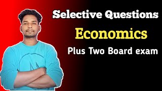 economics selective questions| plus two second year economics selective