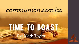 Time to Boast | Eld M Taylor | 28 Sep 2024