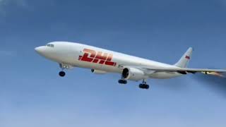 DHL Express Flight 209 - Shotdown & Landing Animation