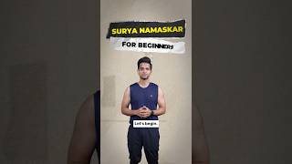 Suryanamaskara for Beginners | @cult.official  #shorts