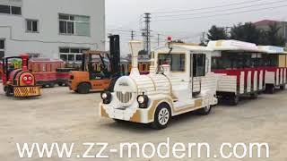 trackless amusement park train