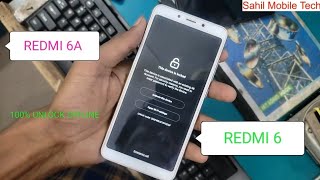 Mi Redmi 6 & 6a Mi Acoount Lock & Google FRP Without Authorized ID