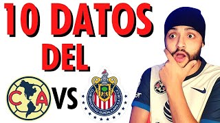 ¡CLÁSICO DE CLÁSICOS! | 10 datos que NO SABÍAS del América vs Chivas